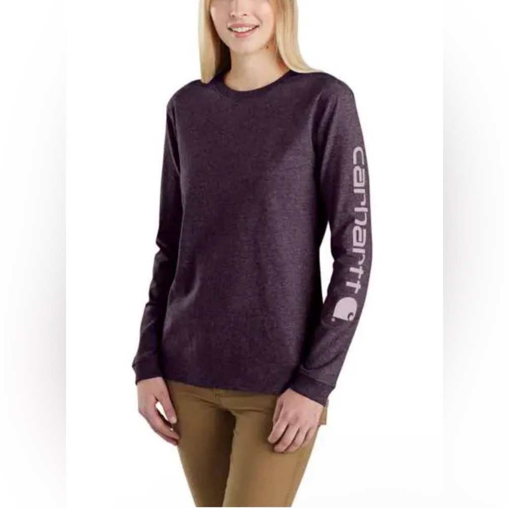 CARHARTT WOMEN'S LOOSE FIT HEAVYWEIGHT LONG SLEEVE